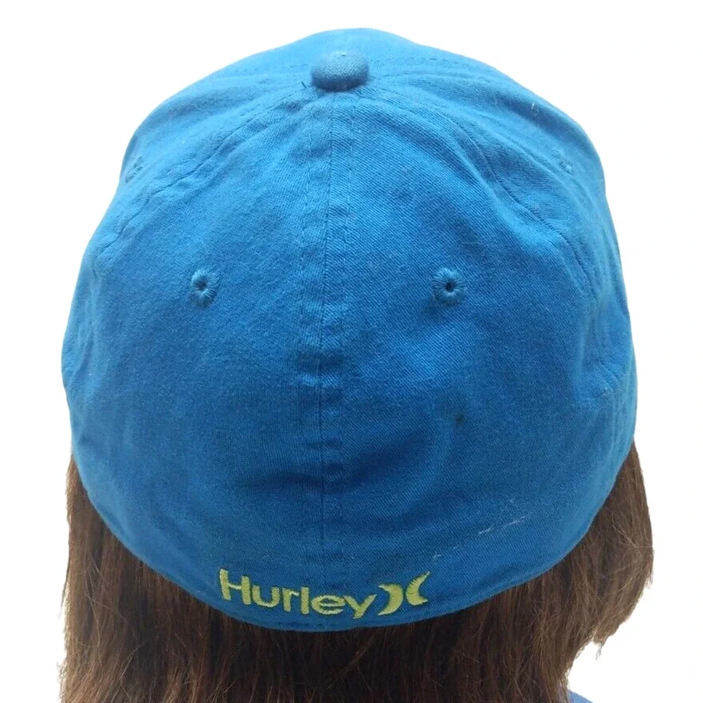 Hurley Blue Youth Stretch Fit‎ Hat Cap / Size: Sm - Med